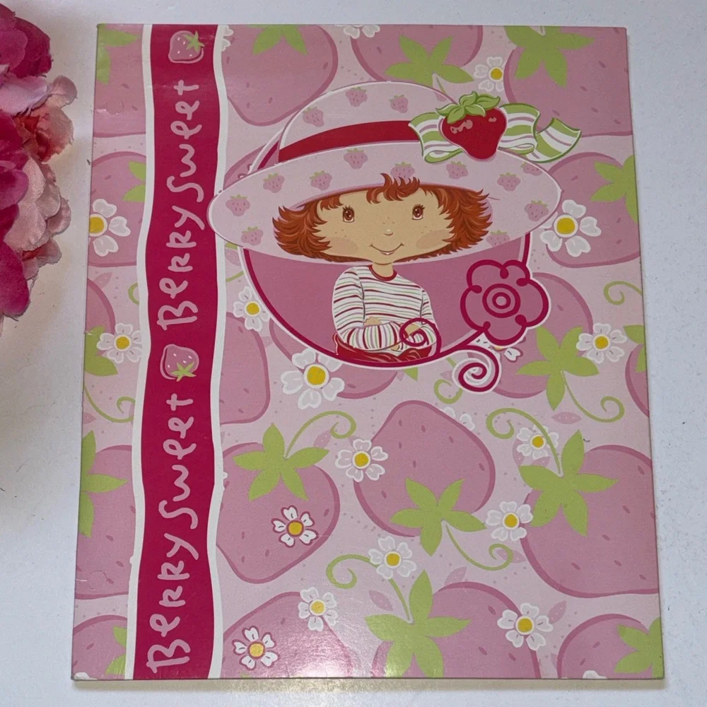 Strawberry Shortcake Folder 2003 Millennial Strawberry Shortcake School Folder